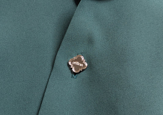 [ BUTTON ] CLOVER -Silver925-