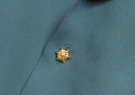 [ BUTTON ] STAR -K10 YellowGold-